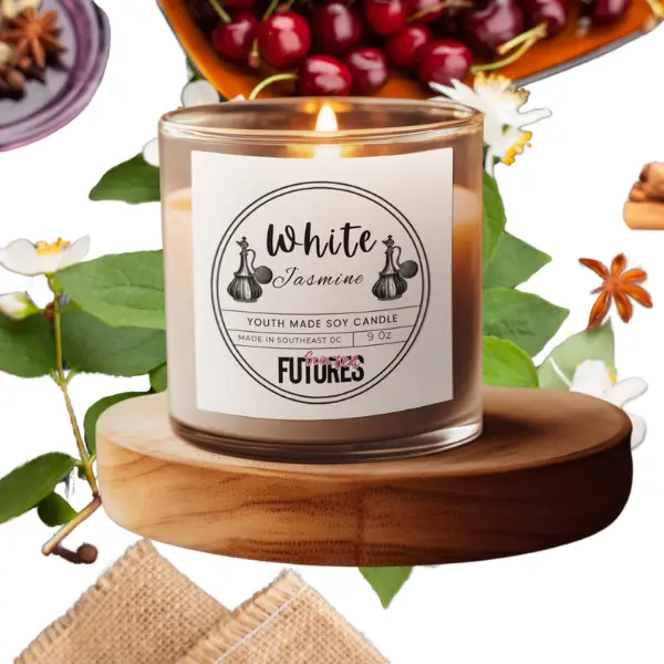 White Jasmine 9 oz Candle