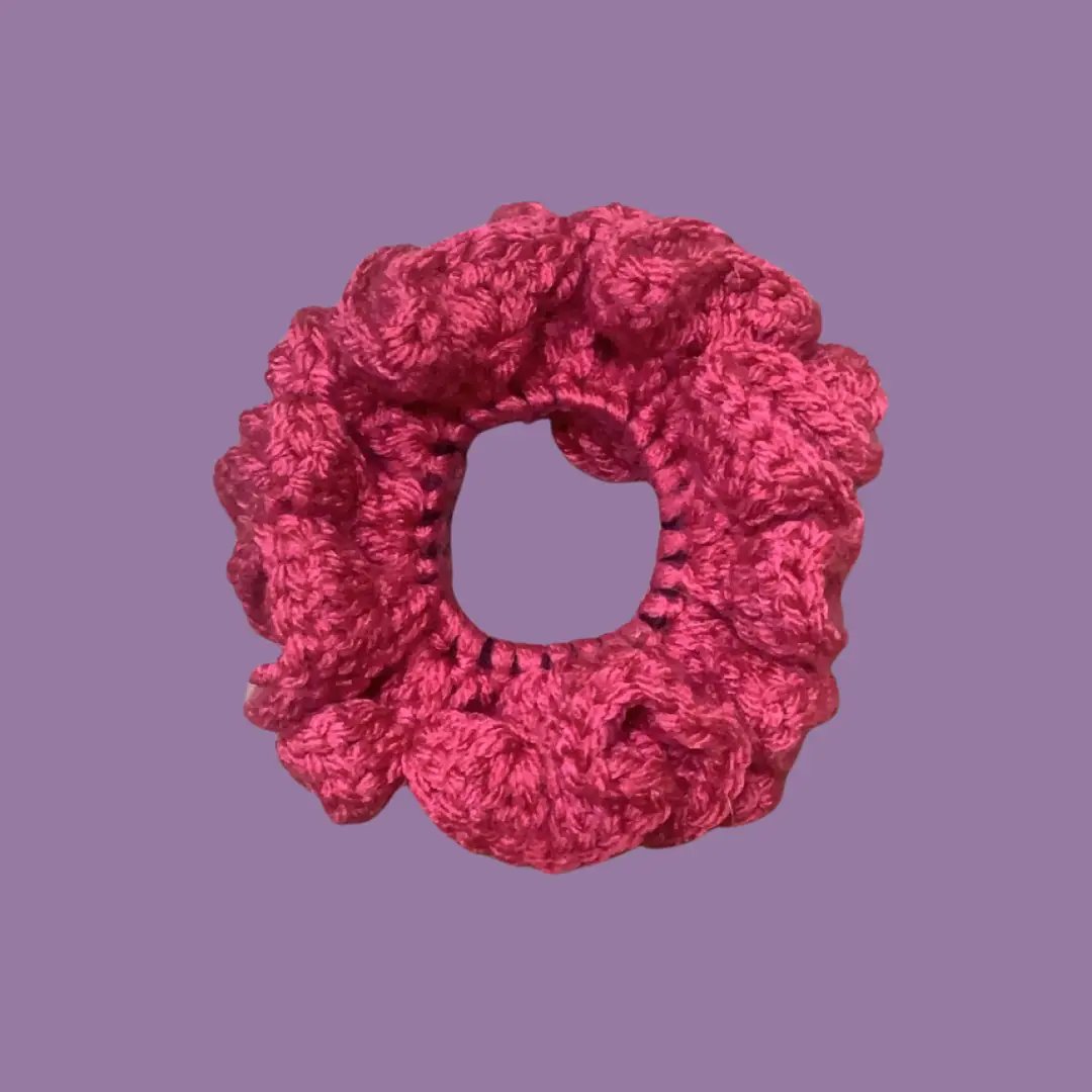 CRC Crochet Scrunchies